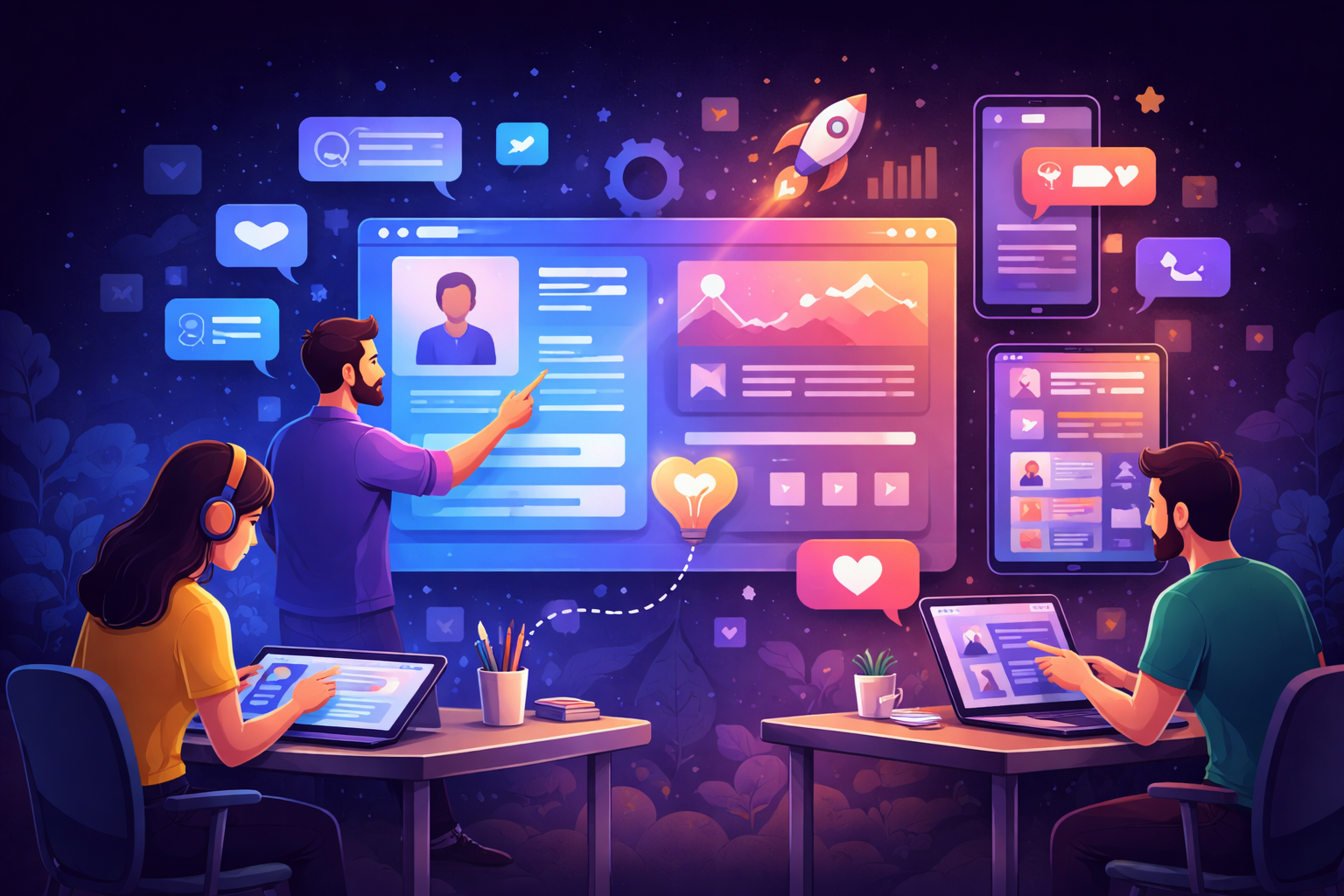 UI/UX Design NexCodeForge