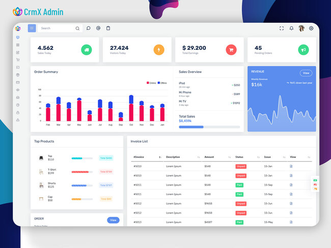 Member & Admin Dashboards